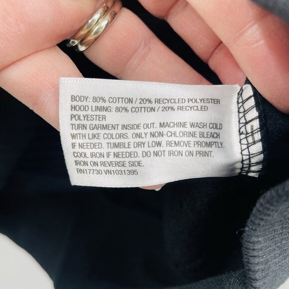 Wild Fable Women Small Oversized Perfect Hoodie Sweatshirt Black Disco Ball 328 - Picture 7 of 7